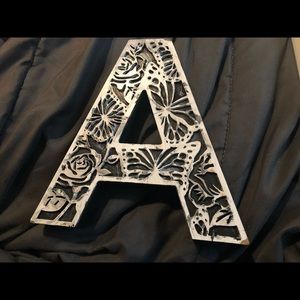 Letter wall hanging A